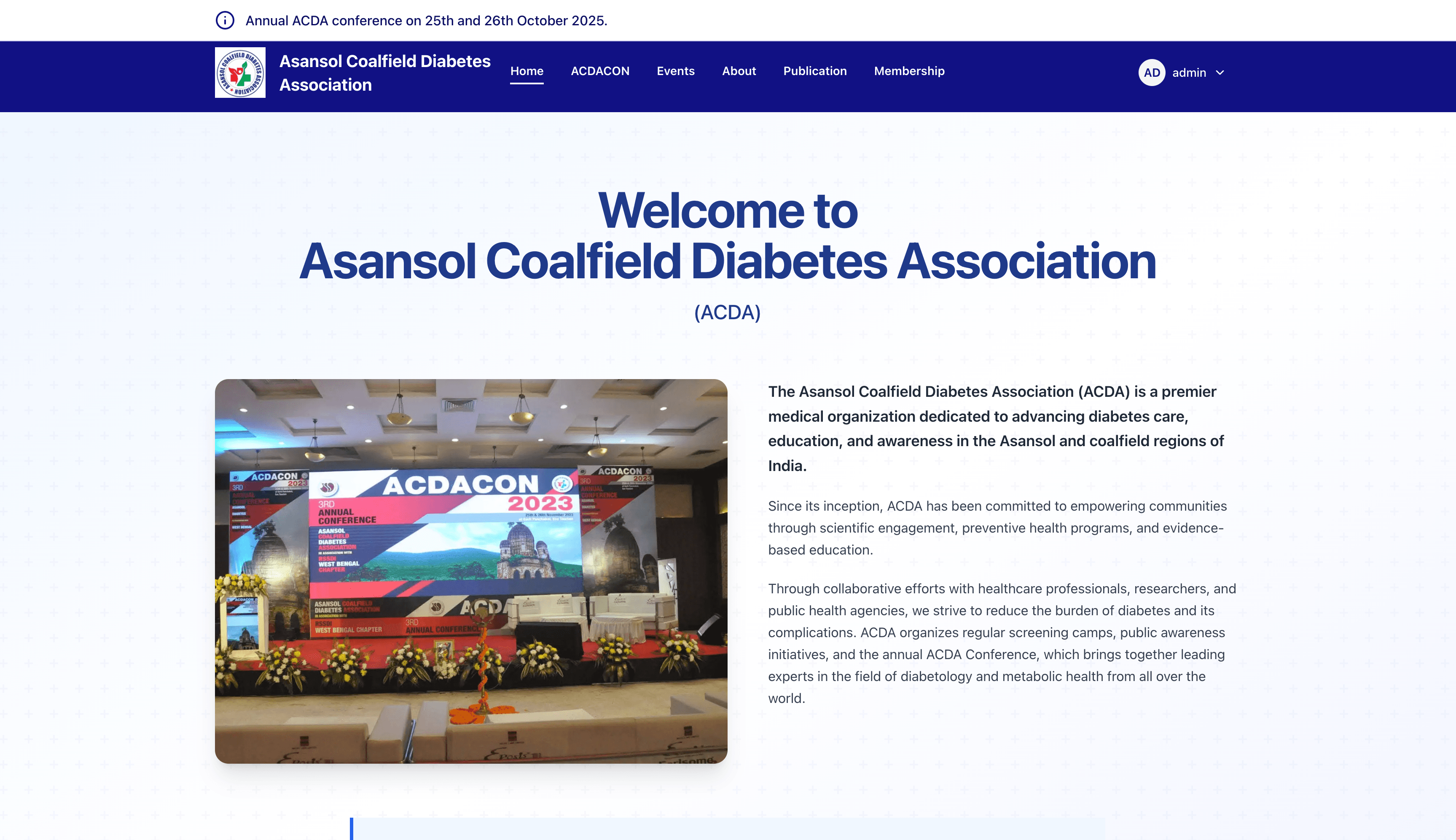 ACDA - Asansol Coalfield Diabetes association preview
